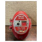 Vintage ADT Cast Iron Fire Alarm Box