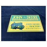Porcelain John Deere Sign