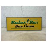 Peter Pan Bus Lines Metal Sign