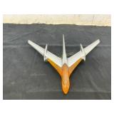 Chrome and Amber Aircraft-Style Hood Ornament