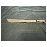 Steel Blade Machete with Wooden Handle