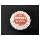 Double Cola Glass Front Thermometer