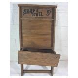 Wooden Dashboard Decor with Drawer