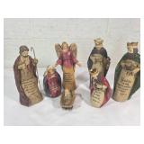 Seven-Piece Nativity Scene Figurine Set
