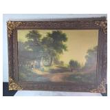 Landscape Artwork in Gold Plated Frame