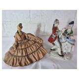 Ceramic Figurines Featuring Historical Attire