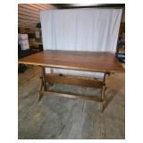 Wooden Adjustable Drafting Table