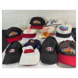 NASCAR Hats Featuring Various Designs