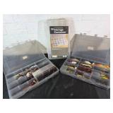 Fishing Tackle in Storage Containers