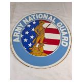 8 12-Inch Army National Guard Stickers