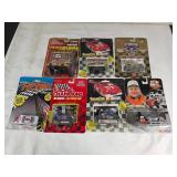 7 NASCAR Diecast Cars with Packaging