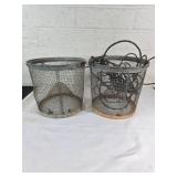 2 Wire Minnow Buckets