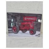 Farmall Metal Advertising Sign