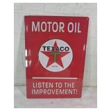 Texaco Metal Motor Oil Sign
