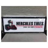 Hercules Tires Dual-Sided LED Hanging Sign
