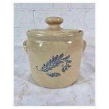 McCoy Pottery Stoneware Lidded Crock