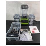 Vitamix Blender with Accessories and Books