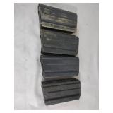 Four 20-Round M16 Ammo Magazines
