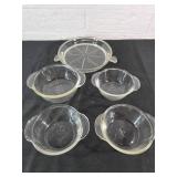 Fire-King Clear Glass Baking Dishes