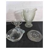 Etched and Pressed Glassware