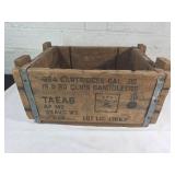 Wooden Ammo Crate for .30 Caliber Cartridges
