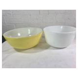Two Pyrex Mixing Bowls