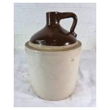 Stoneware Ceramic Jug with Brown Glaze