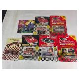 7 NASCAR Diecast Cars in Packaging