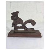 Cast Iron Squirrel Nut Cracker