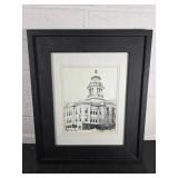 Framed and Matted Wall Art Featuring Architecture