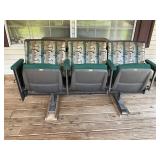 Row of Three Stadium or Theater Seats