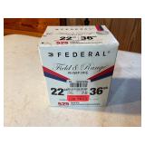 Federal 22LR 36GR Copper-Plated Rimfire Cartridges