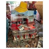 Vintage Red Candy Vending Machines