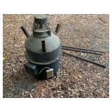 Metal Outdoor Stove with Accessories