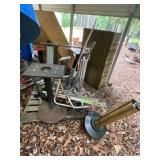 Metal Items and Filing Cabinet