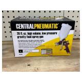 Central Pneumatic Gravity Feed Spray Gun, 20 fl. o