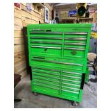 US General Green Tool Chest with Drawers