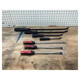 Pry and Trim Tools with Rubber Handles