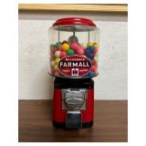 Red Farmall-Themed Gumball Machine