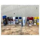 14 Spray Paint Cans Assorted Brands