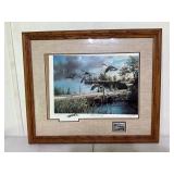 Ken Zylla Framed Print ï¿½Lifting to the Northï¿½