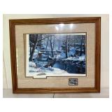 Framed Ken Zylla Print ï¿½Coming Togetherï¿½ with Stam