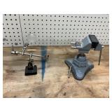 Helping Hands Holder and Central Machinery Vise