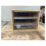 DMC Wooden Storage Cabinet with Drawers