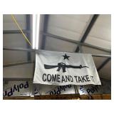 White ï¿½Come and Take Itï¿½ Flag