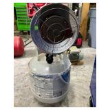 Propane Tank with Heater Attachment