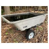 Poly Garden Dump Cart with Pneumatic Tires