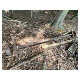 Rustic Steel Axle with Drum Brakes