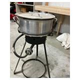 Outdoor Propane Cooker with Aluminum Pot