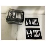 Approximately 75 ï¿½K-9 Unitï¿½ Patches
